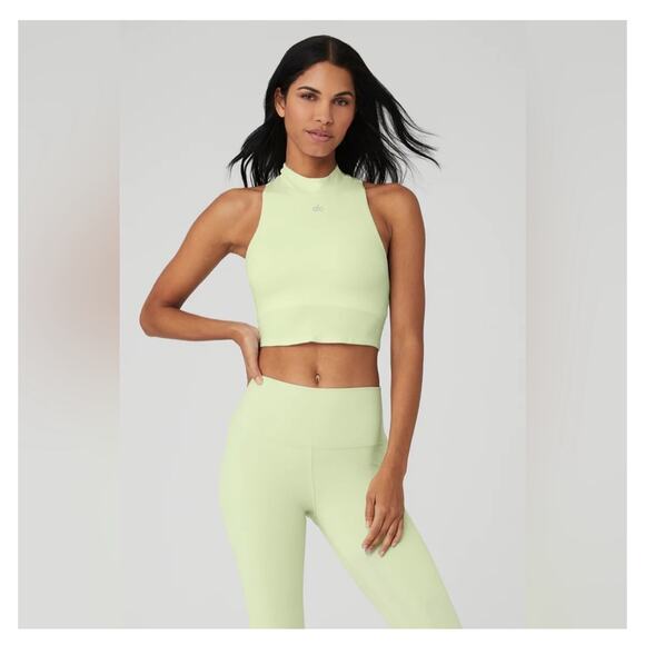 Alo tank and airlift leggings set size large - iced green tea - Picture 4 of 15